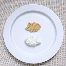 小さなたい焼き / 右向き（クッキーカッター・クッキー型）の画像
