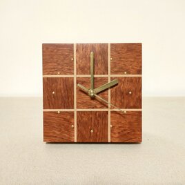 置時計（壁掛け）－ブビンガ　145×145×50ｍｍの画像