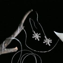 ベツレヘムの耳飾り - silver -［ピアス/イヤリング］の画像
