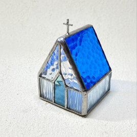 『Blue Splash 教会』　LED専用キャンドルホルダーの画像