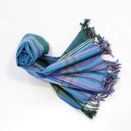 ソフトキコイ（ Soft Kikoi ）ショール大判 ストール 羽織る 頭に巻く布の画像