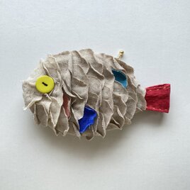 可愛い魚ちゃんの小さなポーチ  /ぬいぐるみ/動物　no.192の画像