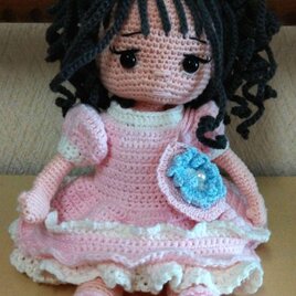 編みぐるみ　編み人形　 着せ替え人形の画像