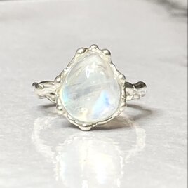 SV925 ムーンストーンリング　13〜14号の画像