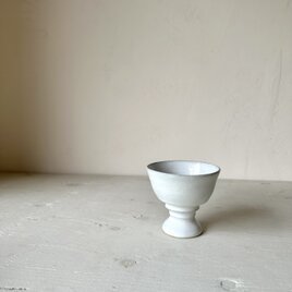 月白釉　デザートカップの画像