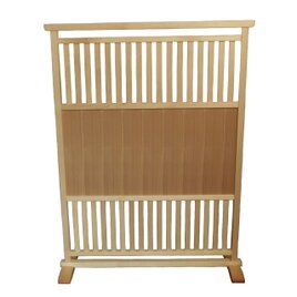 106525935 格子デザイン衝立 SK1065黒 ② | iichi 日々の暮らし