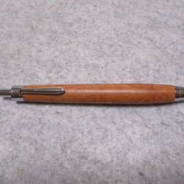 ブライヤー　バール　椿油仕上げ　ワンピースタイプの木軸ボールペン(シャープペンシル)　希少材の画像