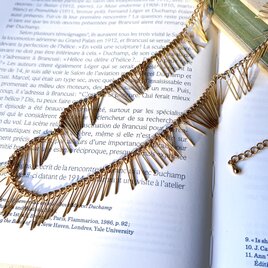 N231-ヴィンテージネックレス・U.S.A. 1970〜80s Fringe long necklaceの画像