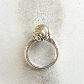Lotus Flower Ring 　-Rutilated Quartz-の画像