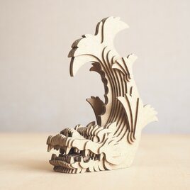 【工作キット】段々鯱・阿の画像