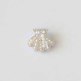 　"Kさまご依頼品"　パールの小さな貝殻　ブローチの画像