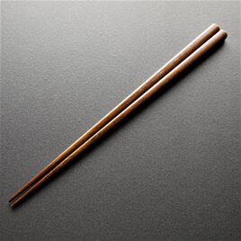 漆塗り箸／拭き漆仕上げの画像