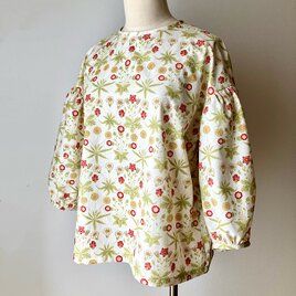 1割引❣️Best of Morrisコットンブラウス＊イエロー&デイジー