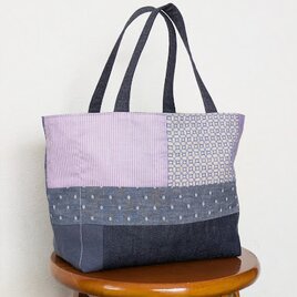 刺し子とパッチワークのトートバッグ | iichi 日々の暮らしを心地よく