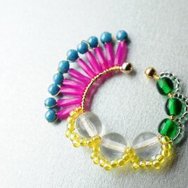 ＜Rollo～イロヅクビジュー～＞イヤーカフ『 ハミングバード/hummingbird 』<E>の画像