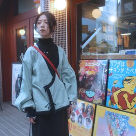 むゆの羽織　新橋色