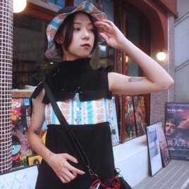 むゆのすこしレトロなワンピース