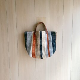 裂き織りbagの画像