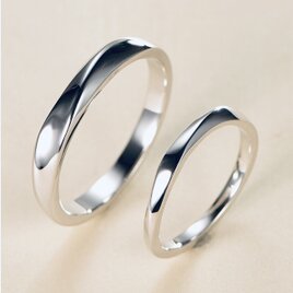 高評価のクリスマスプレゼント ✨新作✨ペアリング【セット】 結婚指輪 S 925 シルバー 受注 アクセサリー