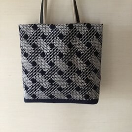 「刺し子」手下げバック