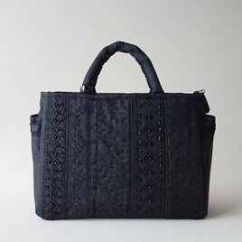 BLACK FRANCE RIBBON STANDARD BAG