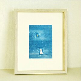 油絵「可愛い散歩道」原画　額付 m18295581265_1.jpg?1709944282