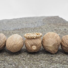 nutmeg ring　-K10YG-の画像