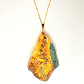 蒔絵ペンダント ”揺蕩”