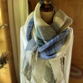 Lithuania Linen stole #2302 Green