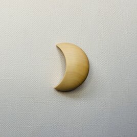 ブローチ-ツゲ 月-の画像