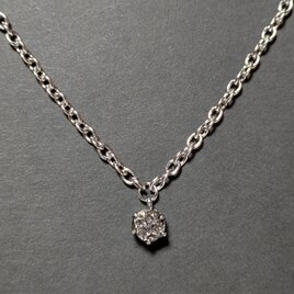 玉鋼の煌めきネックレス（メンズ）