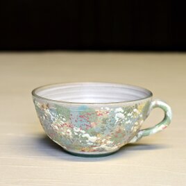 色風景のスープカップ　iSw-002