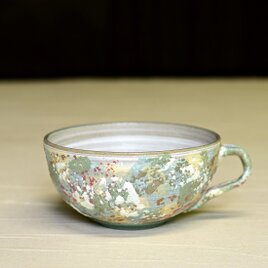 色風景のスープカップ　iSw-004