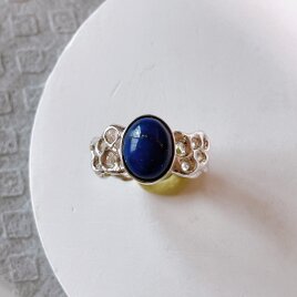 minamo ラピスラズリリング　　silver925