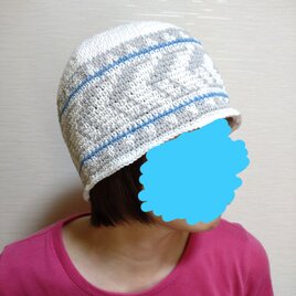クラッシャーハット　クロシェハット　バケットハット　バケハ　ビーニー　ニット帽の画像