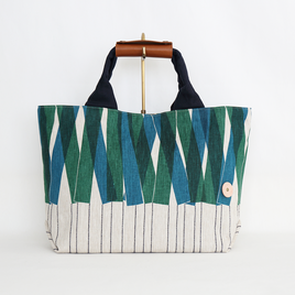 リネントートバッグ_W "tag_G&B"