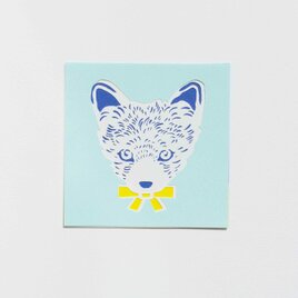 【切り絵キット】きつねの画像