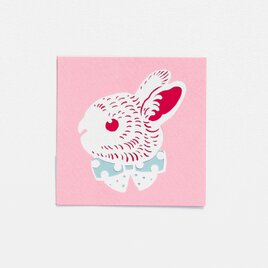 【切り絵キット】うさぎの画像