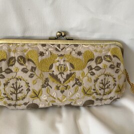 ミナペルホネン　親子がま口 受注製作】ミナペルホネン タンバリン 親子がま口財布 | patapata.