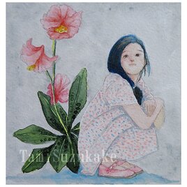 水彩・原画「赤唐辛子と壺」 | iichi 日々の暮らしを心地よくするハンドメイドやアンティークのマーケットプレイス