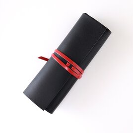 メガネケースmaki  urushiブラック（KAKURA）の画像