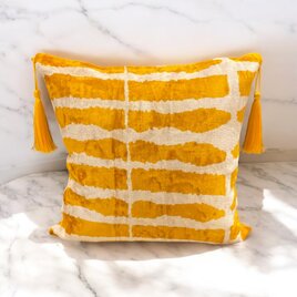 40cm シルクベルベットクッションカバー SILK VELVET CUSHION COVER SV40018の画像