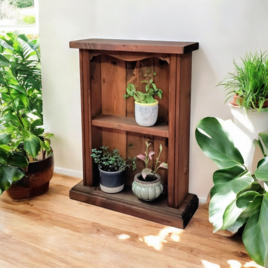 【Smallタイプ】ヴィンテージ オープンシェルフ ミニチェスト H480 什器 観葉植物 多肉植物の画像