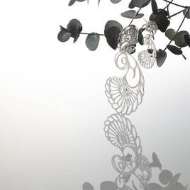 double paisley ピアス silver【FP279】の画像