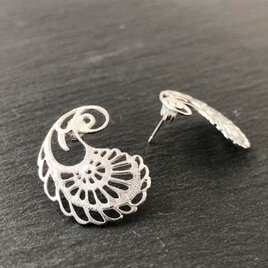 new paisley(s) ピアス(イヤリング) silver【FP277】の画像