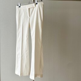 （７〜１１号)ストレッチツイルのセンタープレスロングパンツの画像