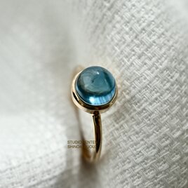 K10[ London blue topazの石言葉]ringの画像