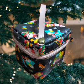 2024xmas手の平サイズのBOXポーチの画像