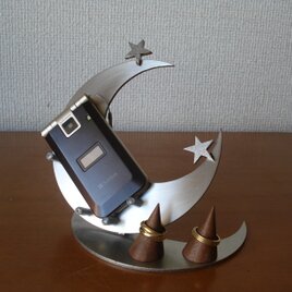オールブラック2本掛けハーフパイプトレイ腕時計スタンド 202001 