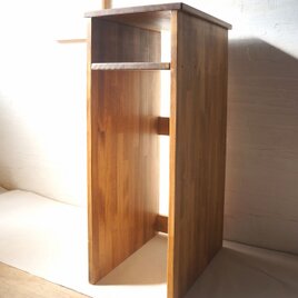 私のキッチン 便利台 すっきりシェルフ テーブル リビング 小物収納 玄関 ゴミ箱置きの画像